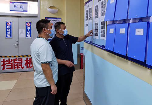 学院安全工作处开展国庆、中秋“双庆”节前安全大检查